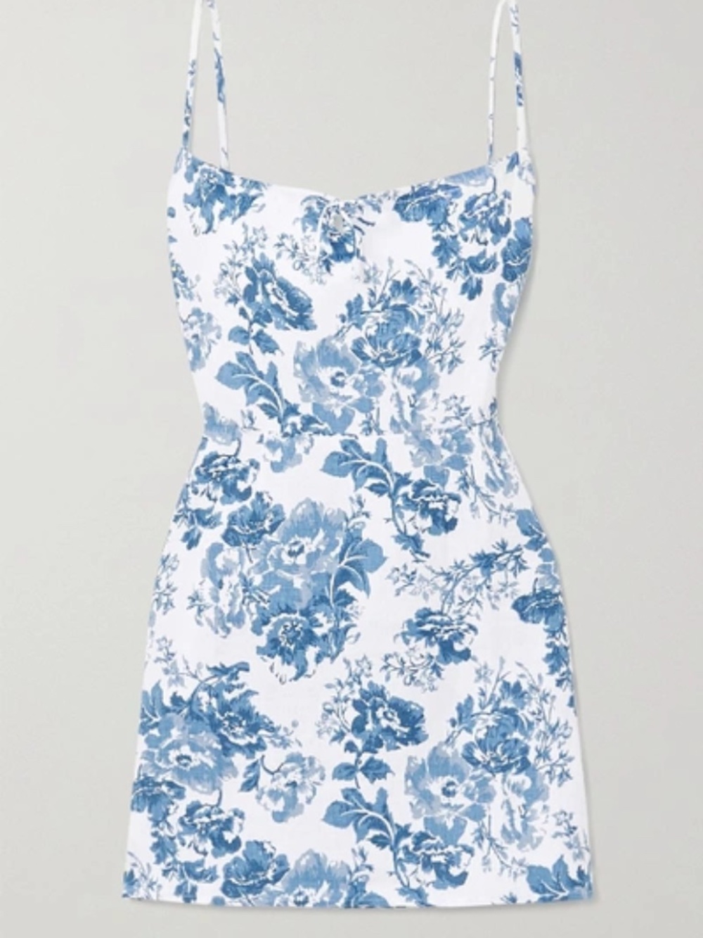 Reformation Violaine Linen Dress in Olympia - size 10